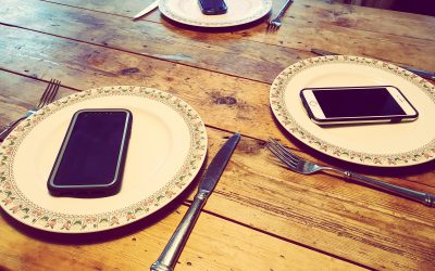 How to stop kids looking at their phones at the table