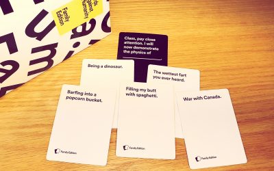 Alfie reviews… Cards Against Humanity Family Edition