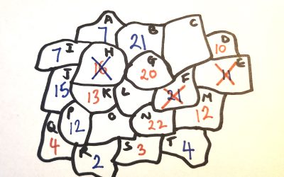 Aggression: A pencil & paper area control game